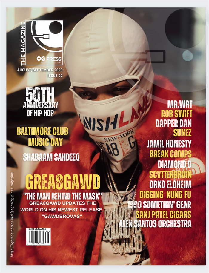 OG PRESS MAGAZINE - 1 Year PRINT SUBSCRIPTION - 6 ISSUES (BI-MONTHLY MAGAZINE)