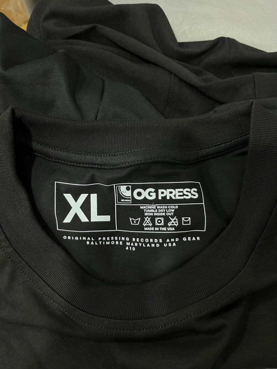 OG PRESS MAGAZINE LOGO T SHIRT