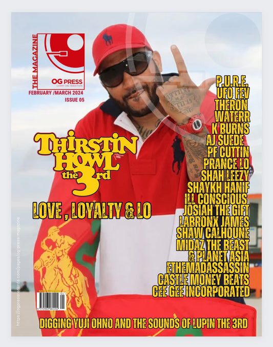 OG PRESS MAGAZINE - ISSUE #5 (FEBRUARY / MARCH 2024) - PRINT COPY