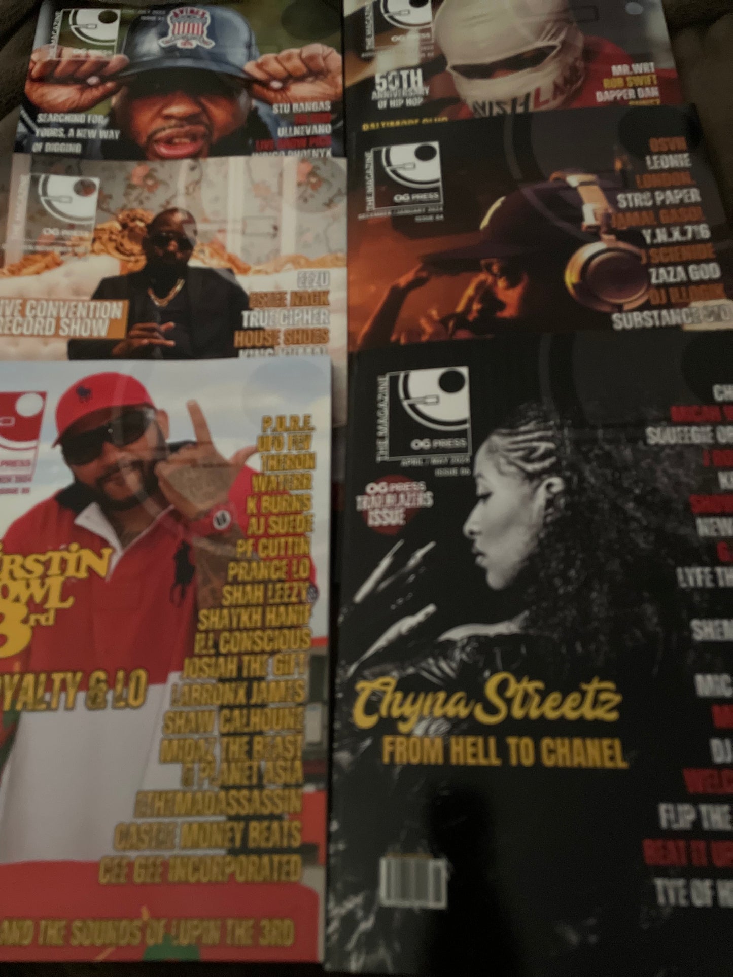 OG PRESS MAGAZINE - 1 Year PRINT SUBSCRIPTION - 6 ISSUES (BI-MONTHLY MAGAZINE)