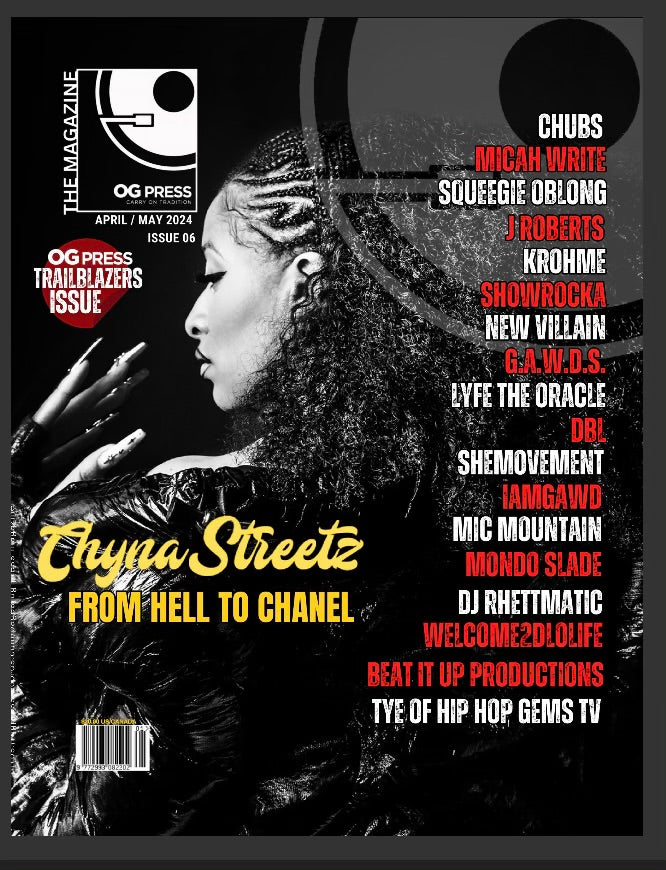 OG PRESS MAGAZINE - ISSUE #6 (APRIL / MAY 2024) - PRINT COPY