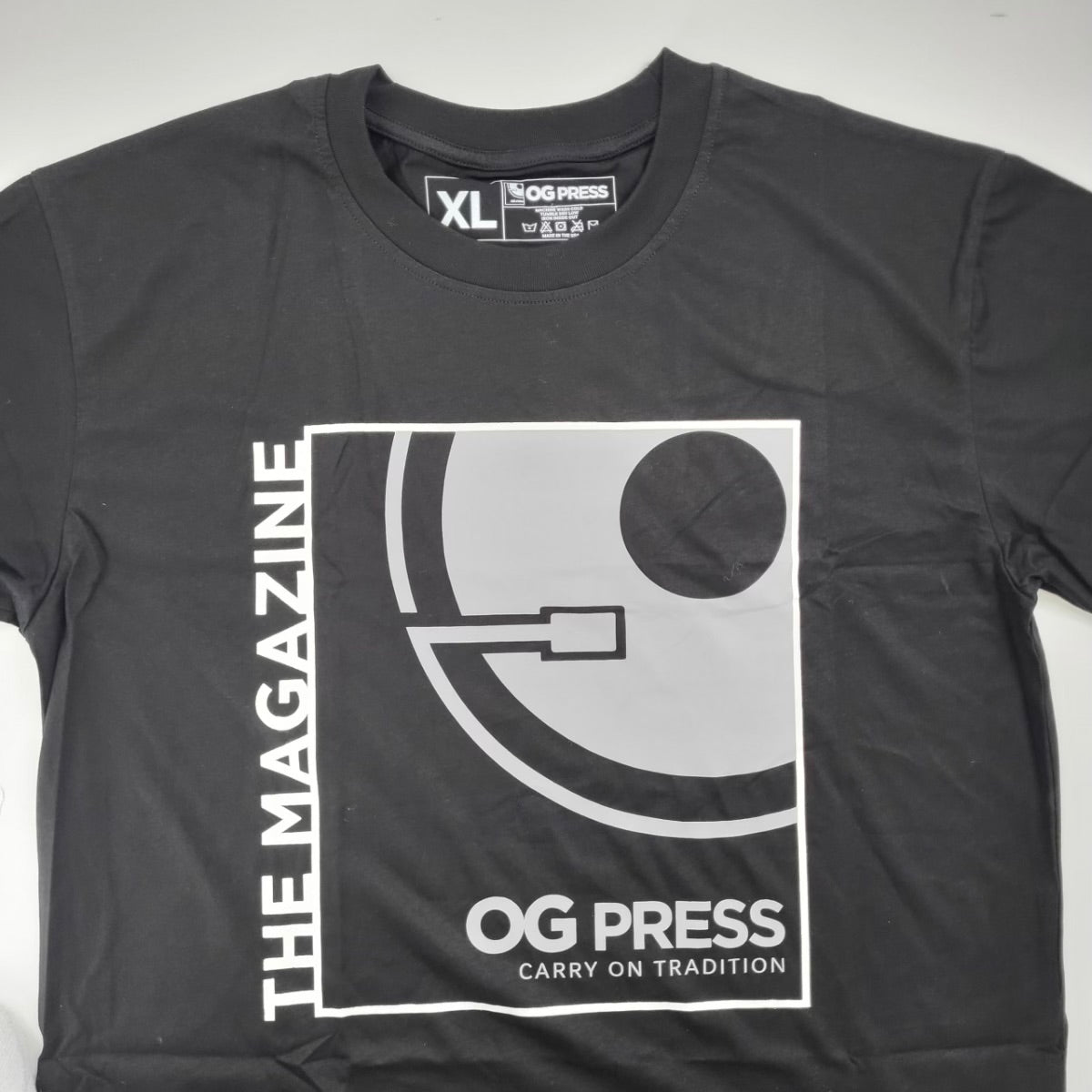 OG PRESS MAGAZINE LOGO T SHIRT