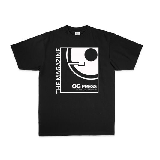 OG PRESS MAGAZINE LOGO T SHIRT
