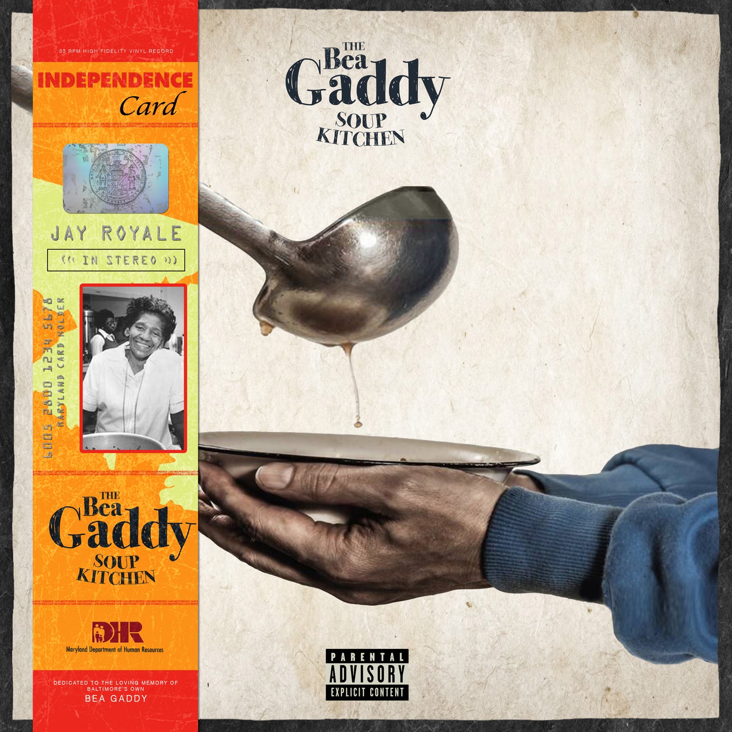 Jay Royale - The Bea Gaddy Soup Kitchen lp - BLACK VINYL  x/OBI - PREORDER (Copy)