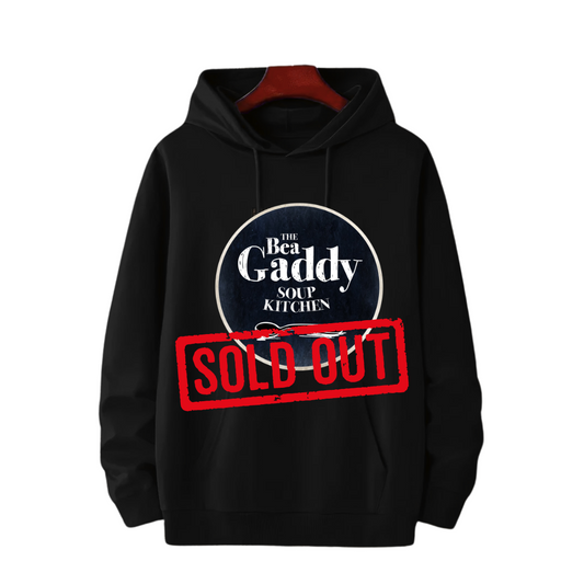 JAY ROYALE - BEA GADDY SOUP KITCHEN ALBUM SOUP KITCHEN LOGO HOODIE - BLACK